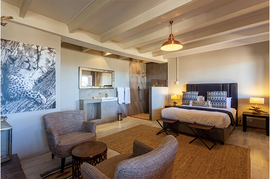 Safaris Down South - Inverdoorn - Lodge Rooms