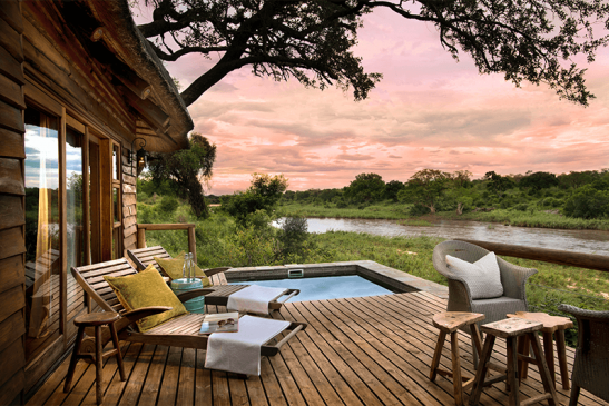 Lion Sands Narina Lodge luxury suite