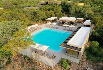 Kapama River Lodge ariel view