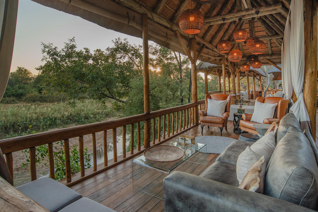 Karongwe River Lodge Deck Karongwe River Lodge Deck