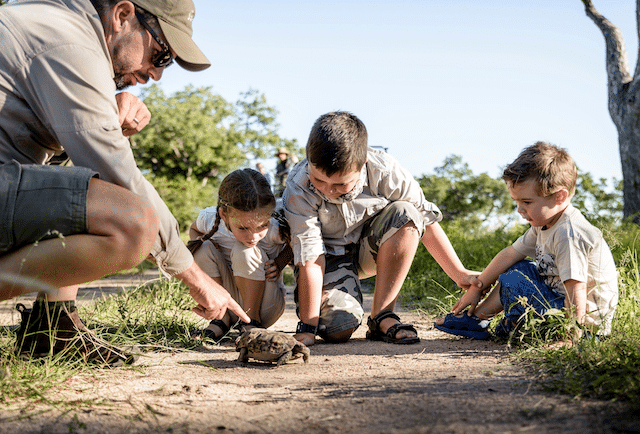 Family activities at Singita